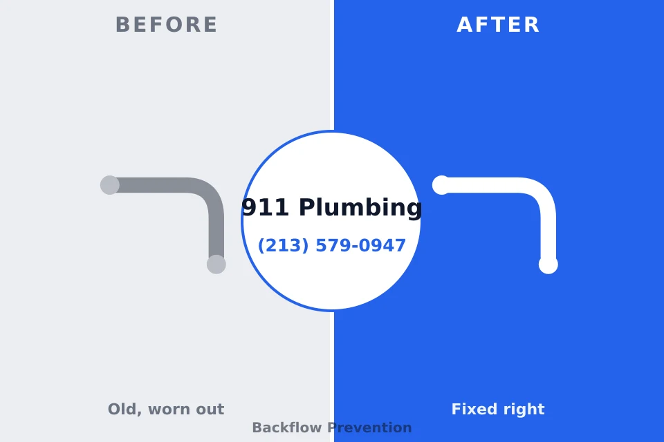Before and after: plumbing company Mims, FL